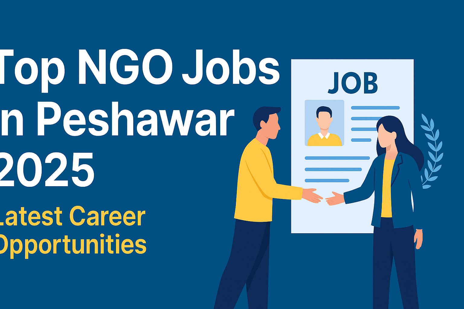 JOBS IN PESHAWAR NGO